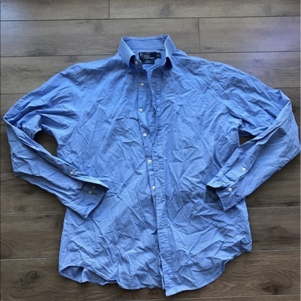 Polo by Ralph Lauren Blue Casual Button Down Shirt